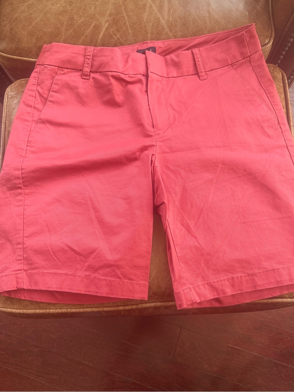J. Crew Coral Pink Chino Bermuda Shorts